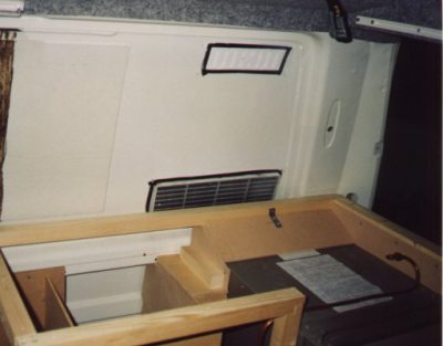 Fridge ducting